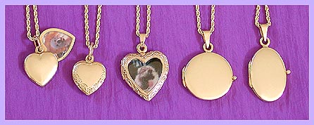 gold locket / pet memorial jewerly 2