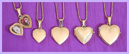 gold locket / pet memorial jewelry 1