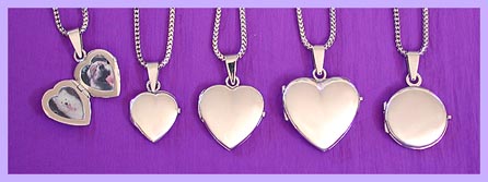 white gold locket / pet memorial jewelry 3